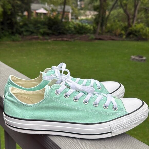 Converse All Star Chuck Taylor’s (Women’s13) (Ocean Mint/White) (Men's:11) - Picture 12 of 12